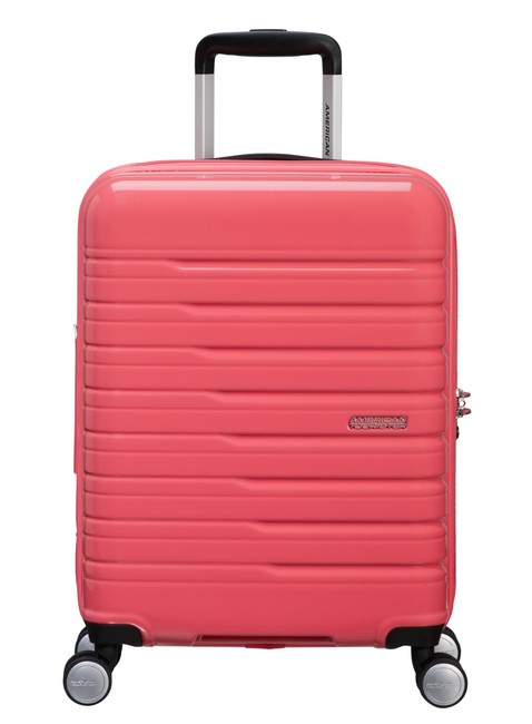 Walizka kabinowa American Tourister Flashline - coral pink