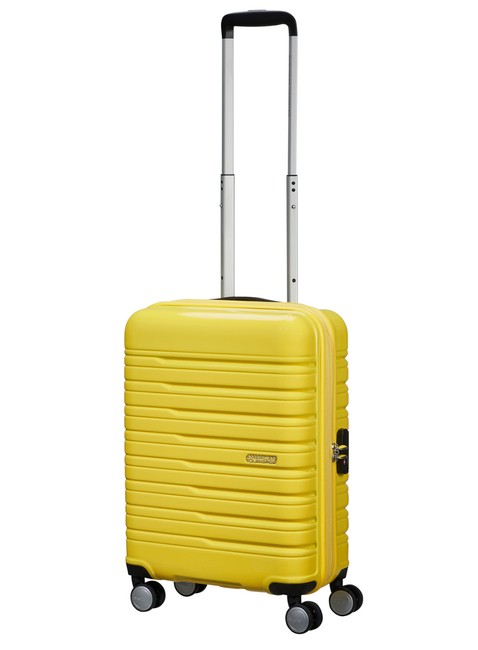 Walizka kabinowa American Tourister Flashline - lemon yellow