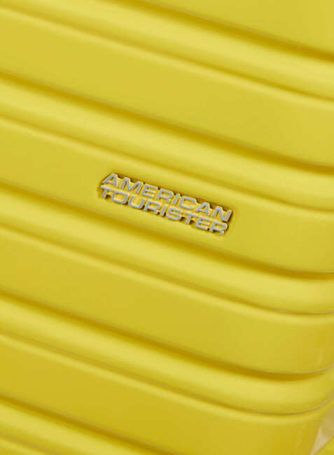 Walizka kabinowa American Tourister Flashline - lemon yellow