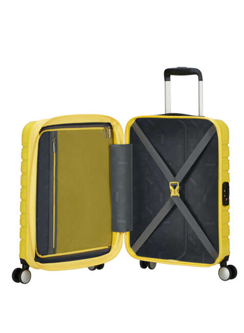 Walizka kabinowa American Tourister Flashline - lemon yellow