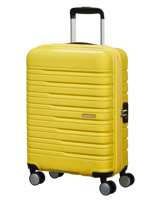 Walizka kabinowa American Tourister Flashline - lemon yellow