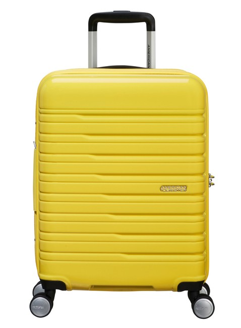 Walizka kabinowa American Tourister Flashline - lemon yellow