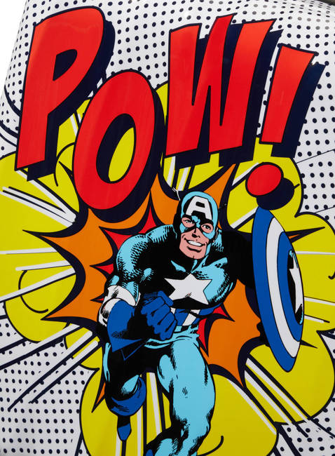Walizka kabinowa American Tourister Marvel Legends - Captain America pop art