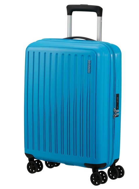 Walizka kabinowa American Tourister Rejoy - azure blue