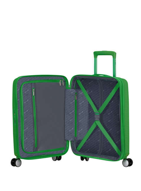 Walizka kabinowa American Tourister Soundbox EXP - grass green