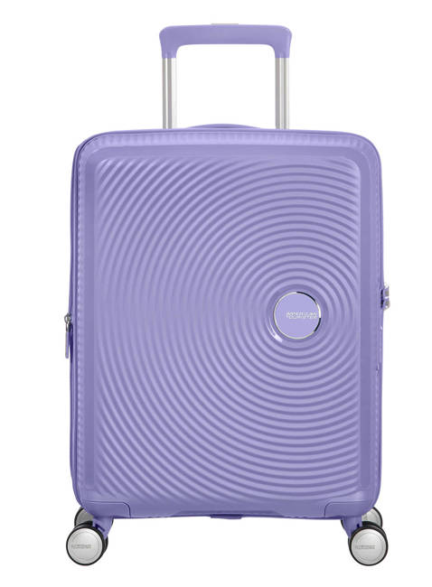 Walizka kabinowa American Tourister Soundbox - lavender