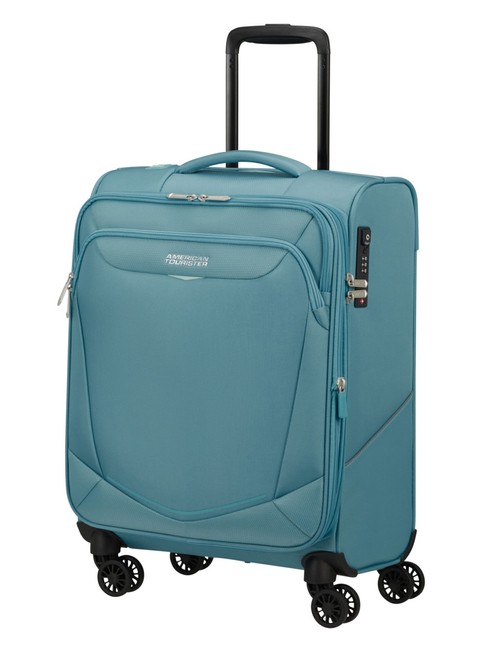 Walizka kabinowa American Tourister SummerRide EXP - breeze blue