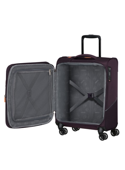 Walizka kabinowa American Tourister SummerRide EXP - dark plum