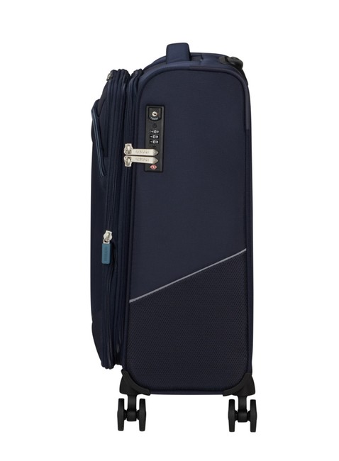 Walizka kabinowa American Tourister SummerRide EXP - navy