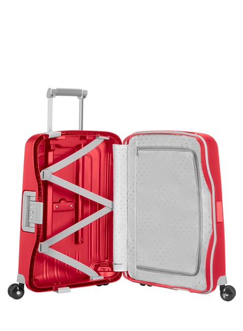 Walizka kabinowa Samsonite Macer - bright red