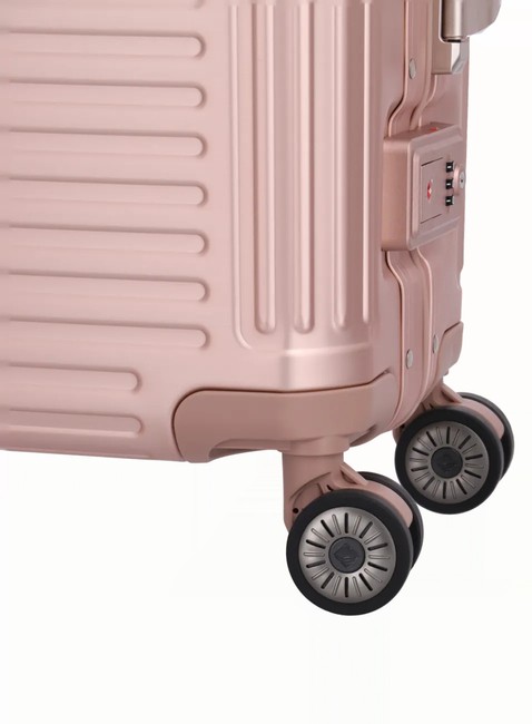 Walizka kabinowa Travelite Next Trolley S - rose