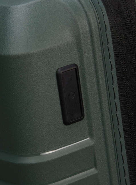 Walizka kabinowa poszerzana Samsonite Intuo EXP - olive green