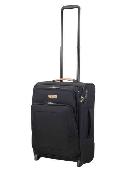 Walizka kabinowa poszerzana Samsonite Spark SNG Eco Upright - black