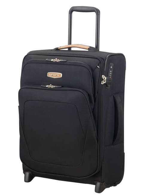 Walizka kabinowa poszerzana Samsonite Spark SNG Eco Upright - black