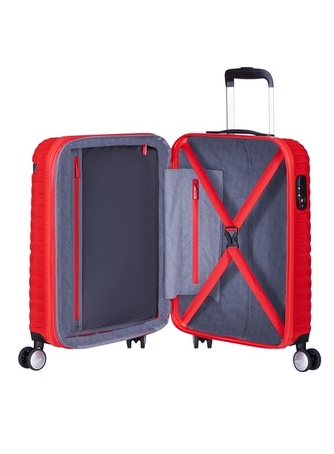 Walizka mała American Tourister Mickey Clouds - classic red