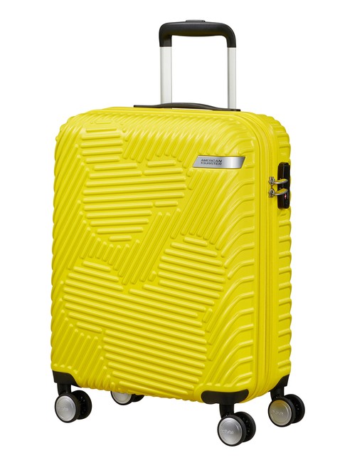 Walizka mała American Tourister Mickey Clouds - electric lemon