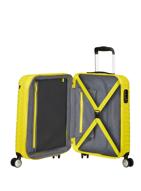 Walizka mała American Tourister Mickey Clouds - electric lemon