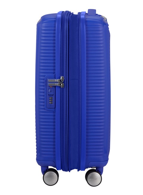 Walizka mała American Tourister Soundbox EXP - cobalt blue