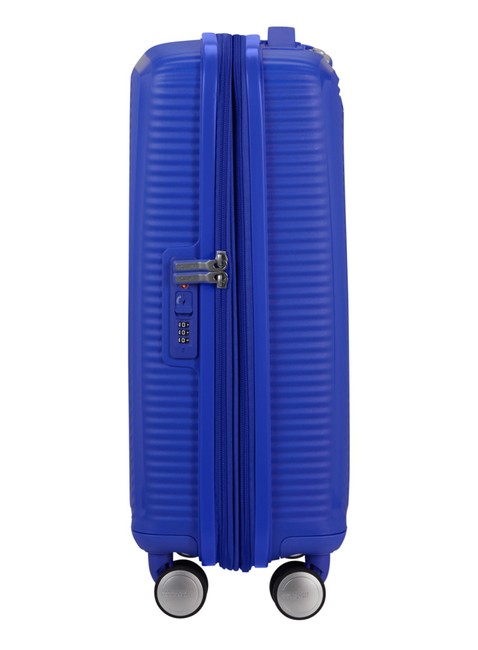 Walizka mała American Tourister Soundbox EXP - cobalt blue