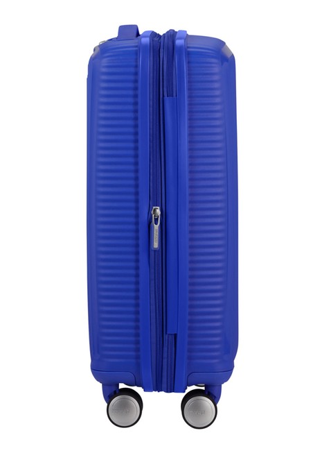 Walizka mała American Tourister Soundbox EXP - cobalt blue