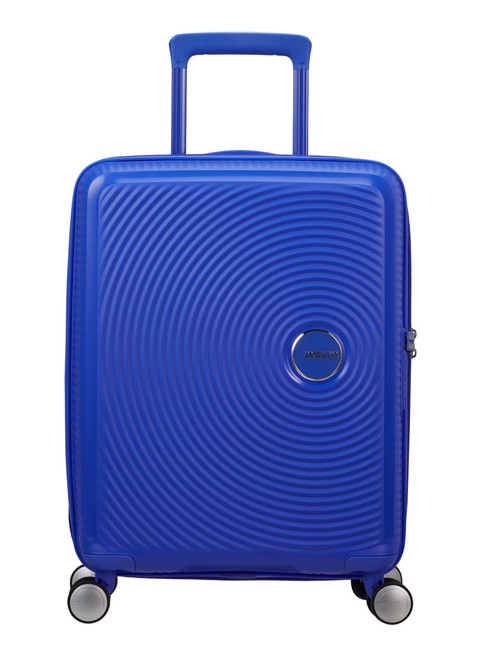 Walizka mała American Tourister Soundbox EXP - cobalt blue