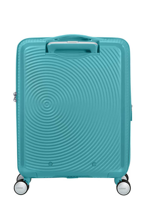 Walizka mała American Tourister Soundbox EXP - turquoise tonic