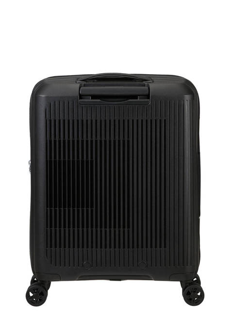 Walizka mała poszerzana American Tourister AeroStep - black