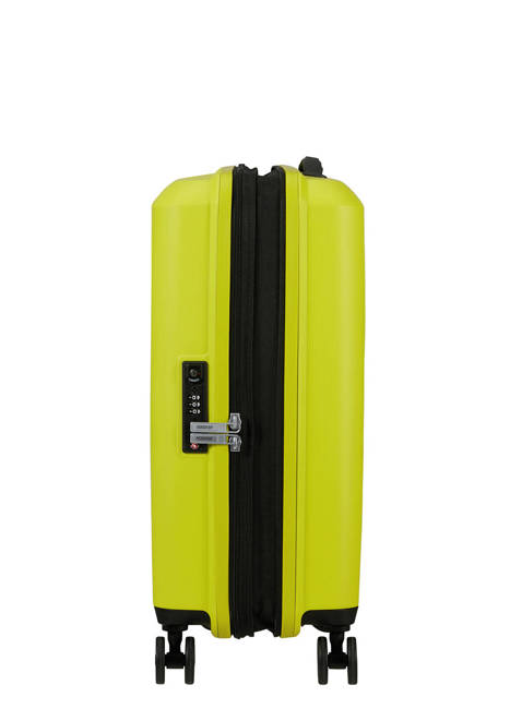 Walizka mała poszerzana American Tourister AeroStep - light lime