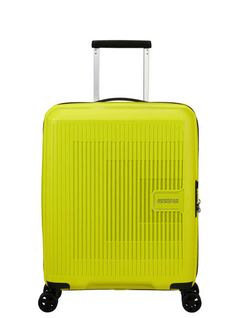 Walizka mała poszerzana American Tourister AeroStep - light lime