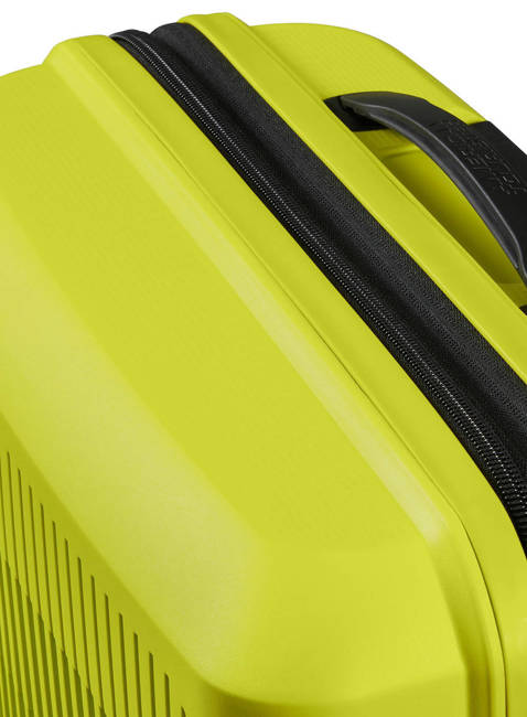 Walizka mała poszerzana American Tourister AeroStep - light lime