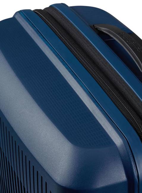 Walizka mała poszerzana American Tourister AeroStep - navy blue