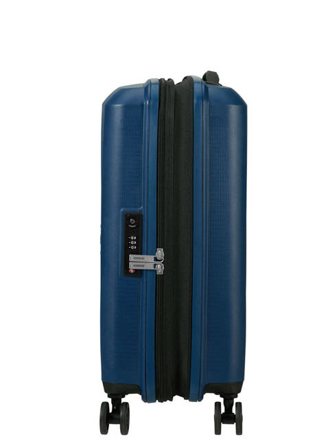 Walizka mała poszerzana American Tourister AeroStep - navy blue