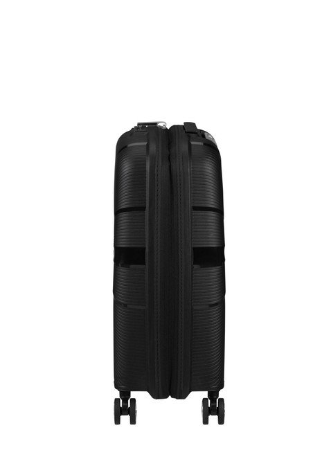 Walizka mała poszerzana American Tourister StarVibe - black