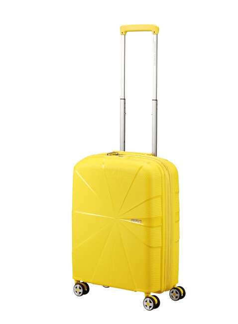 Walizka mała poszerzana American Tourister StarVibe - electric lemon