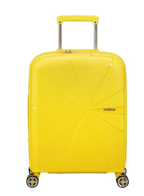 Walizka mała poszerzana American Tourister StarVibe - electric lemon