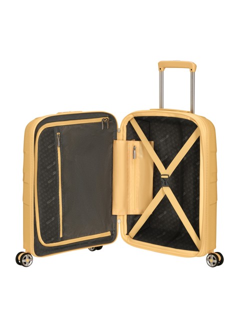 Walizka mała poszerzana American Tourister StarVibe - metallic banana