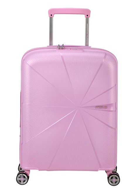 Walizka mała poszerzana American Tourister StarVibe - metallic pastel lavender