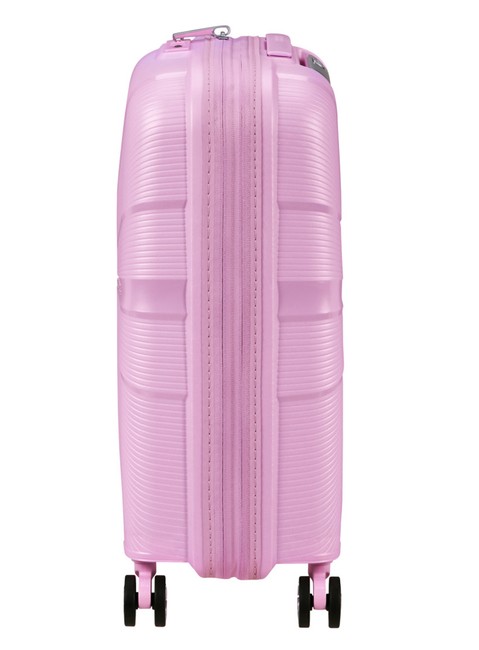 Walizka mała poszerzana American Tourister StarVibe - metallic pastel lavender