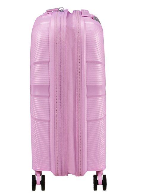 Walizka mała poszerzana American Tourister StarVibe - metallic pastel lavender