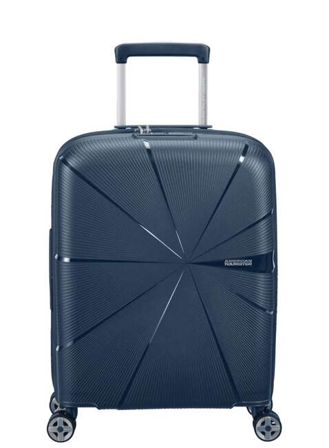 Walizka mała poszerzana American Tourister StarVibe - navy