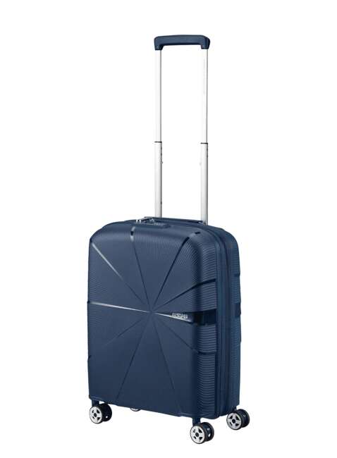 Walizka mała poszerzana American Tourister StarVibe - navy