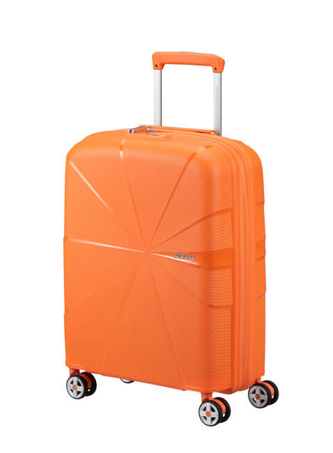 Walizka mała poszerzana American Tourister StarVibe - papaya smoothie