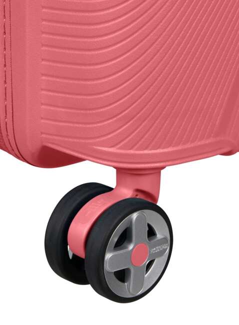 Walizka mała poszerzana American Tourister StarVibe - sun kissed coral