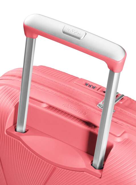 Walizka mała poszerzana American Tourister StarVibe - sun kissed coral