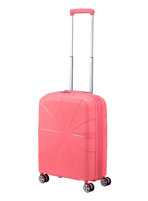 Walizka mała poszerzana American Tourister StarVibe - sun kissed coral