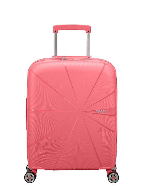 Walizka mała poszerzana American Tourister StarVibe - sun kissed coral