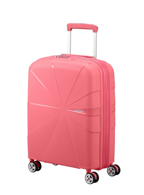 Walizka mała poszerzana American Tourister StarVibe - sun kissed coral