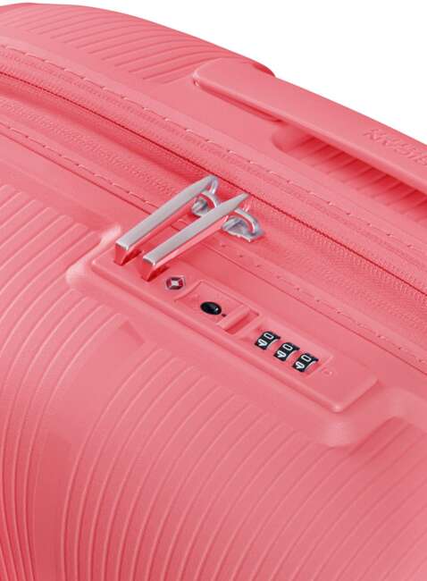 Walizka mała poszerzana American Tourister StarVibe - sun kissed coral