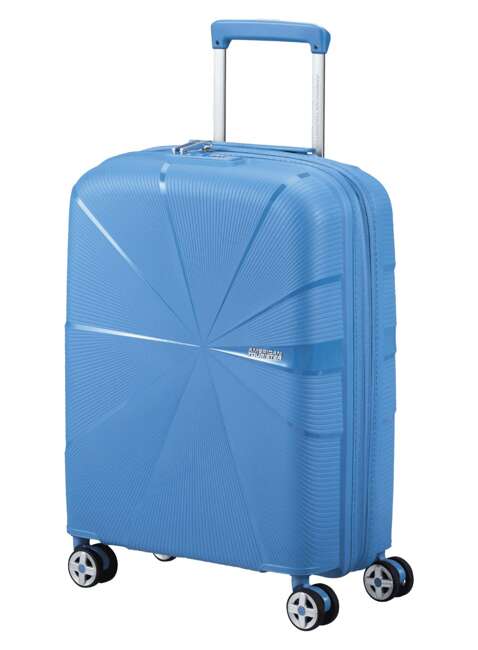 Walizka mała poszerzana American Tourister StarVibe - tranquil blue