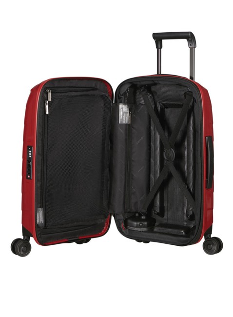 Walizka mała poszerzana Samsonite Attrix 55 cm (20/23 cm) - red